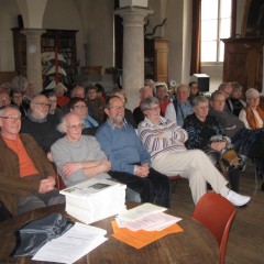 Samedi 12 mars 2016, Denis Grisel a donné une conférence sur le thème : “Être moine à Marast à la Guerre de Dix Ans”