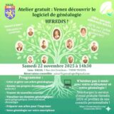 Atelier gratuit : découvrez le logiciel de Généalogie : HEREDIS pro !