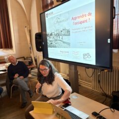 Salle comble à la conférence de Margot LYAUTEY : « Apprendre de l’occupant ? Modernisation de l’agriculture française entre 1940 et 1944 »