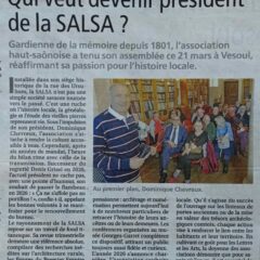 Assemblée Générale 2026, la Presse de Vesoul en parle….