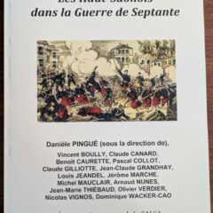 Livre : Les Haut-Saônois dans la Guerre de Septante