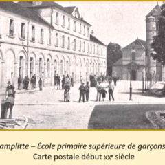 Samedi 10 octobre 2026 : CONFÉRENCE: Les écoles primaires supérieures en Haute-Saône  du milieu du XIXè siècle à 1914